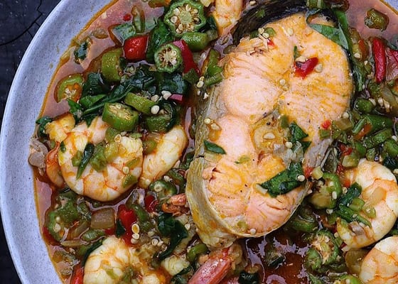 Seafood okro
